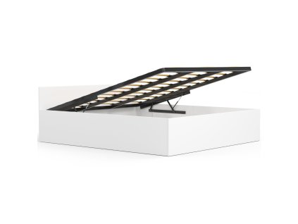 lozko 180x200 clp ze stelazem podnoszonym biale h7bbdwsixdqscmf4