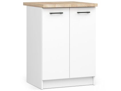 szafka kuchenna oliwia s 60cm 2d biala pa6wzgtztzkh2l33