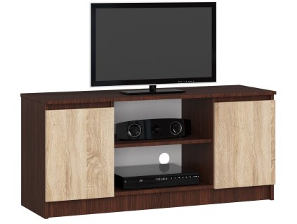 szafka rtv k120 2d 1p wenge sonoma 9de5jci8jqk1daci
