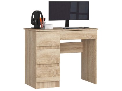 biurko komputerowe a 7 90 cm lewe sonoma 08emn703vl78igt1