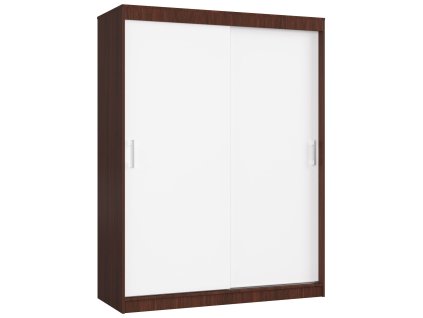 szafa przesuwna 150cm clp mono wenge biala knorghkg0evorfl8