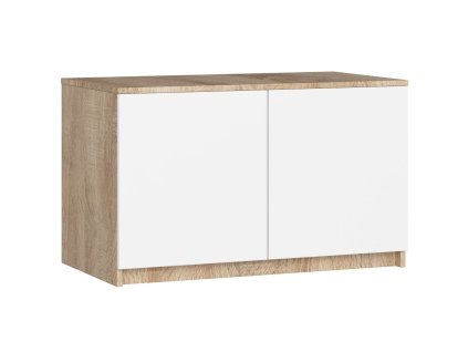 nadstawka na szafe 90 cm dab sonoma biala 2 drzwi qtembsd6wo38jhhm