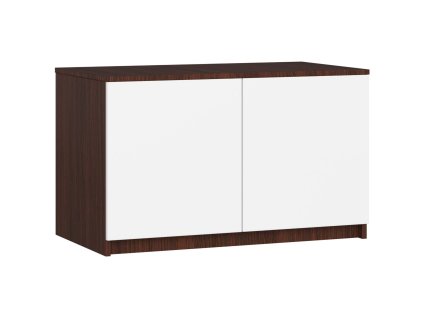 nadstawka na szafe 90 cm wenge biala 2 drzwi ahj063tf6ge8d261