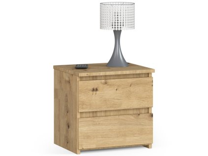 szafka nocna cl2 40 cm 2 szuflady dab artisan u0tes4gzmxzle7lp