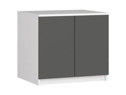 nadstawka na szafe 60 cm biala grafit szary 2 drzwi lgqzudpwqw3wdimv