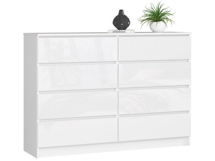komoda k140 8 szuflad akryl biala wysoki polysk 1sujpvxwnaqhyun0