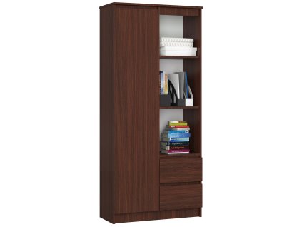 regal biurowy r 80 cm clp r11 wenge 3y0plxn3odolcqg5