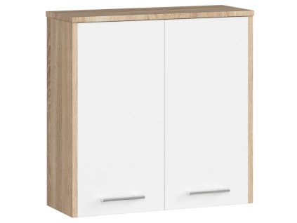 szafka wiszaca w 60 cm fin 2d sonoma biala s7wj88pzadtln7dn