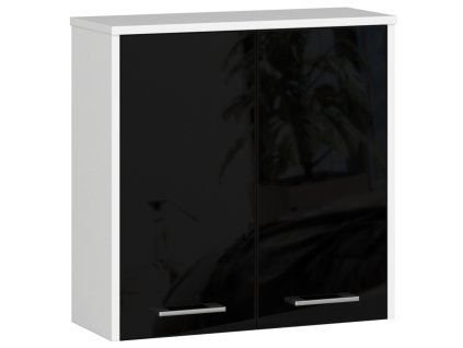 szafka wiszaca w 60cm fin 2d czarny polysk 62lkomma0qmw2a2t