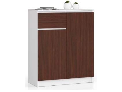 komoda k80 2 drzwi 1 szuflada biala wenge baercps6u77ybyhq