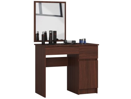 toaletka kosmetyczna z lustrem p 2sl 500x600 prawa wenge eonupwldkkw1sl9t