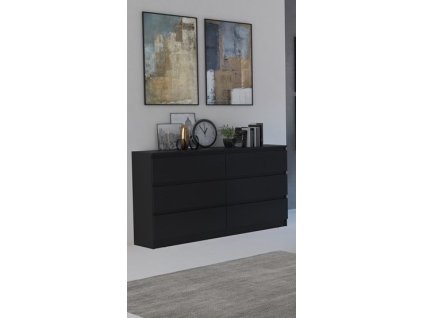 komoda m6 140 cierna aran