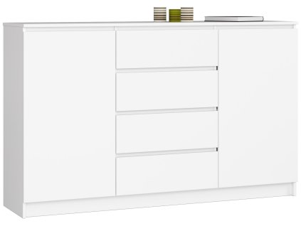 komoda k160 2 drzwi 4 szuflady biala sihyejiw3hsiavme