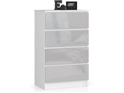 komoda k60 4 szuflady akryl metalik wysoki polysk ggax2ny2pv0hp6kl