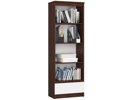 regal r 60cm clp 1 szuflada 4 polki wenge bialy vmpzjxsvntoc5gg6