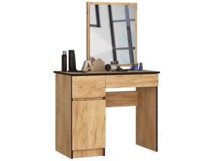 toaletka kosmetyczna z lustrem p 2sl 500x600 lewa dab craft haxmi3wpmjt7bb9k