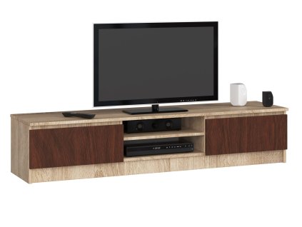 szafka rtv 160cm sonoma wenge 0vph6ozfeul1i92p