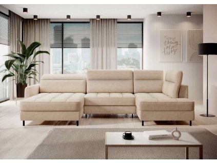 rohova rozkladaci sedacka bezova leva 1