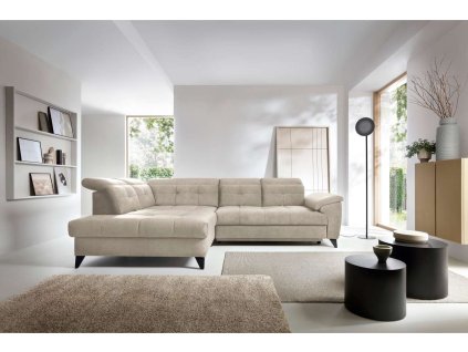 rohova rozkladaci sedacka bezova leva