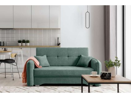 rozkladaci pohovka zelena 1