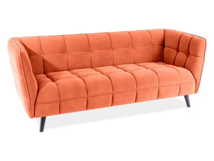 castello3v4215 sofa castello 3 velvet cynamon bluvel 4215 wenge