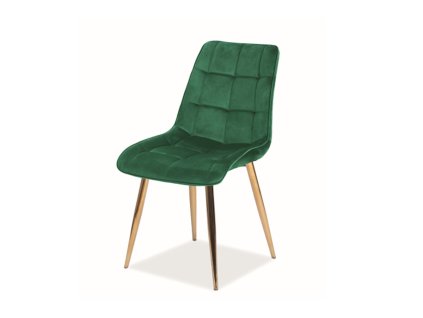 chic zeleny zamat zlaty