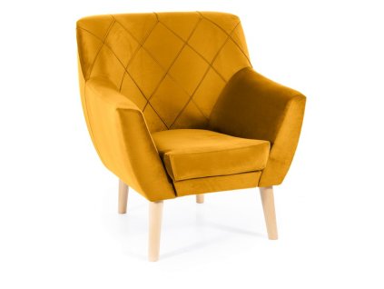 kier1v68bu fotel kier 1 velvet curry bluvel 68 buk 1 1