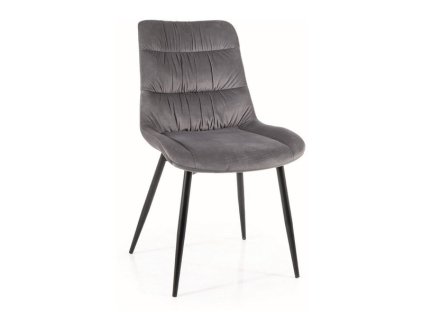 louvcsz krzeslo lou velvet czarny stelaz szary bluvel 14