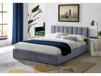 montreal velvet 160x200 szary 1 1