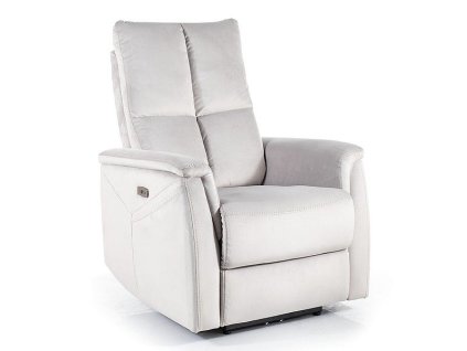 neptunmvjsz fotel rozkladany neptun m funkcja masazu velvet jasny szary bluvel 03 1