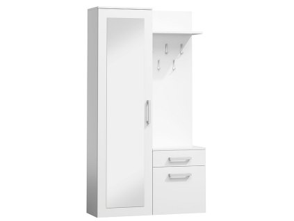 p004bm przedpokoj zestaw p 004 bialy mat 1 1