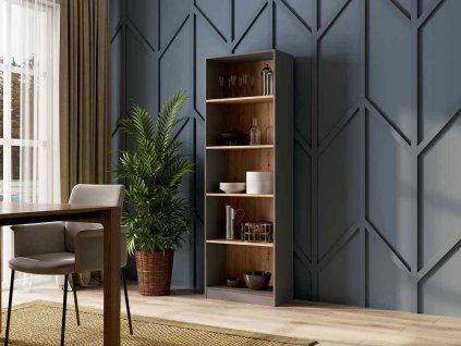 vysoka regal kniznica antracit dub artisan akron60 q4h5ocnxrn9iioeb hfcjbslee2g5l8ua