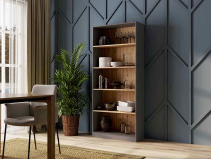 vysoka regal kniznica antracit dub artisan akron80 kc2jamxwqdepj3ay yja2iz0zssmn7rf2