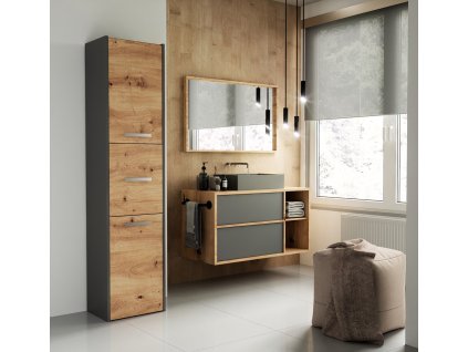 vysoka kupelnova skrinka antracit dub artisan ana43 y5y06peyyjkxbftu h0pehtyjllcgrxva
