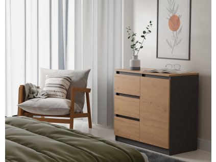 komoda skrinka antracit dub artisan vista drf8xxkgceogqqbr 7vigufnzesovf7io