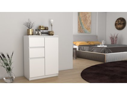 komoda 2d2s biela aranz