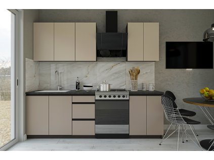 moderna kuchyna alfa 180 satin grey clay wagmxcriecf0tz0v