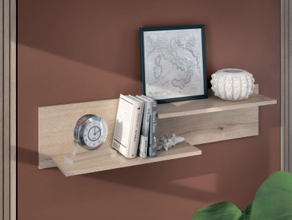 TRAM7 zavesna polica dub Raya