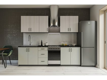 moderna kuchyna modest 200 ash surfside chincilla grey hakwigmipyrh5slt