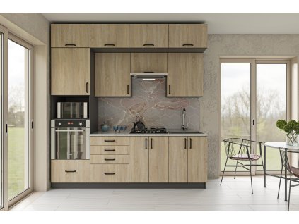 moderna kuchyna modest 240 sonoma ma4kckfeequsa6kr