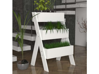 garden stojan na kvetiny bila whiv4mltexj4cu9j