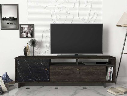 terma luxusni tv stolek rehab cerny mramor y4glmne9hb3um5r0