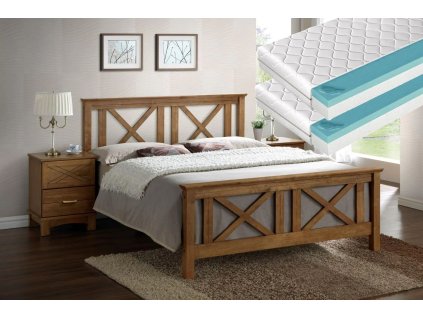 ranger matracmanzelska postel 180 teak