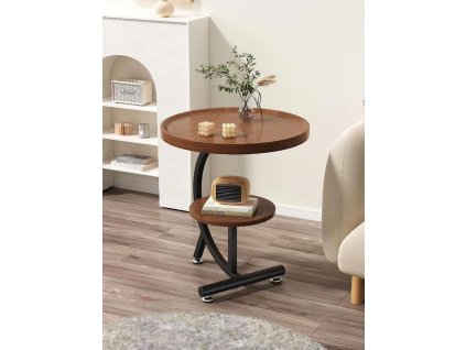 poppy prirucny stolik orech