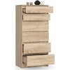 komoda k60 6 szuflad dab sonoma i8o4sqsamxy3muzz