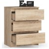 komoda k60 3 szuflady dab sonoma ygh5kpe9yhkzz97a