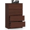 komoda k60 4 szuflady wenge eoolkdfo9sbnb7ct