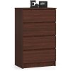 komoda k60 4 szuflady wenge esyncxuxatrlpplg