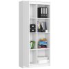 regal biurowy r 80cm clp 1 drzwi 4 polki bialy pgmkxkm6g25zi824