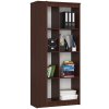 regal biurowy r 80cm clp 1 drzwi 4 polki wenge jikd4ifujkbji5wb